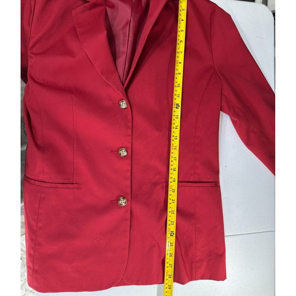 Vintage LL Bean Blazer Womens Minimalist Career Office Work Simple Staple 14 R - Picture 4 of 8